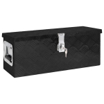 vidaXL hoiukast, must, 60 x 23,5 x 23 cm, alumiinium