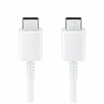 USB-kaabel originaal Samsung EP-DA705BWE 25W 3A Type-C-Type-C 1.0m ilma pakendita valge