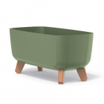 Lillepott Prosperplast Gracia Case DGCL400-5615C, roheline