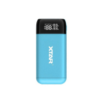 Xtar akulaadija koos QC 3.0 ja PD Powerbank funktsiooniga, sinine