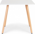 Modernhome Modern wooden square kitchen table 80x80 cm