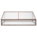 vidaXL kasvuhoone, hall, 110 x 58,5 x 39 cm, nulupuit