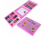 Joonistuskomplekt Aig 208 tk, roosa
