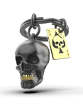 V&otilde;tmehoidja Metalmorphose - MTM137 - Black Skull m&auml;ngukaart