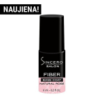 Klaaskiust alus geellakk Sincero Salon, Natural rose, 6 ml