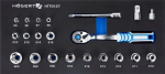 Narre+E-padrunid 3/8" komplekt sahtlikarbis 22osa 7G127