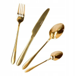 Kuldne s&ouml;&ouml;giriistade komplekt, 16 tk