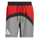 Meeste l&uuml;hikesed p&uuml;ksid Adidas Galaxy Short Grey Red HE2902 HE2902/M