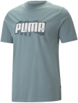 Meeste T-s&auml;rk Puma Graphics Wording Tee Green 674475 84 674475 84/M