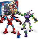Lego Marvel 76219 Spider-Mans ja Green Goblins Mech-Duell, action-figuuridega superkangelased