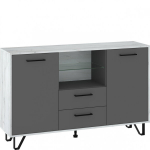 Kummut Boss - BOS-03 - 2D2S, valge/grafiithall
