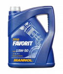 Mootori&otilde;li 7510 Mannol Favorit 15W-50 API SL/CF-4, 5l