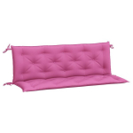 vidaXL aiapingi istmepadjad 2 tk, roosa, 150 x 50 x 7 cm, kangas