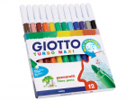 Viltpliiatsid Fila Giotto Turbo Maxi 24-v&auml;rvi, 24 v&auml;rvi