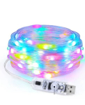 Nutikas vanik USB 15m 150 LED + pult