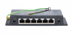 Gigabit PoE injektor 6 pordiga, must