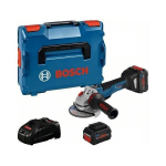 Akutoitel t&ouml;&ouml;tav nurklihvija Bosch GWS 18V-10 PSC, 18 V, akude ja laadijaga