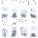 Komplekt Rosfix Blue Lark BL80W &ndash; Plastikukeevitus, 80W v&otilde;imsus, 800 klambrit, Kohver kaasas