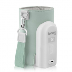 Pudelisoojendaja Lionelo Thermup Go Evo, roheline salvei