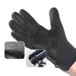 Talve spordikindad telefonile, mustad, suurus L