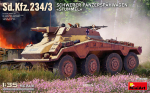Liimitav mudel MiniArt 53001 Sd.Kfz.234/3 Schwerer Panzersp&auml;hwagen Stummel 1/35