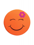 6 tumba komplekt Wood Garden Smiley Seat Flower Premium, oranž