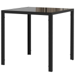 Homcom s&ouml;&ouml;gilaud 75 x 75 x 75 cm, must, Juoda