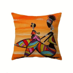 Aafrika Naise Mustri Dekoratiivsed Padjap&uuml;&uuml;rid 45x45 cm, 5 stilius