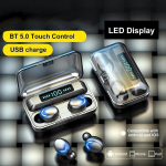 Tws k&otilde;rvaklapid Bluetooth 5.0 k&otilde;rvaklapid True juhtmevabad k&otilde;rvaklapid Spordik&otilde;rvaklapid M&auml;ngupeakomplekt mikrofoniga LED-ekraan USB v&auml;ljundv&otilde;imsusega toitepank | Bluetooth Ta