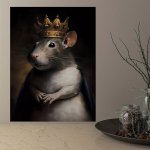 Poster The Rat King ilma raamita, 20x25 cm, 20,32x25,4 cm