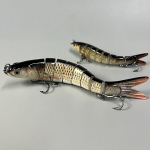 10/14cm vajunud voblerid, kalastusp&uuml;&uuml;nised, liigendatud lant, 8-osaline ujumisant, 14cm/26G