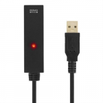 Deltaco USB2-EX20M, USB-A, 20 m