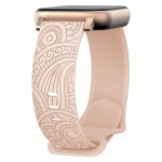 20mm Silikoonist Lillornament Mustri Rihm Naistele.