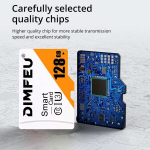M&auml;lukaart DIMFEU 128GB 64GB 32GB M&auml;lukaart Adapteriga U3 Klassi 10 Suur Kiirus Andmete Salvestamine TF Kaart UHS-I, UHD, 4K Video Pro jaoks., 8GB