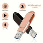 USB v&auml;lkm&auml;luseade iPhone/iPadile, fotopulk Androidile, kiir-USB 3.0 andmete salvesti.