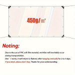 L&auml;bipaistev Tarp, Selge Aknakate, Paksendatud PVC Tarp Lilledele Balkonile。, 2*1m/6,56*3,28Ft
