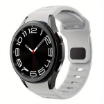 Galaxy Watch 6 Classic 47mm 43mm Silikoonist Rihm., &Scaron;viesiai pilka