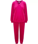 Spordidressi komplekt dressipluus p&uuml;ksid sile veluur 12143-81, XXXL