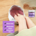 Looduslikud Jalavannisoolad L&otilde;&otilde;gastumiseks, Himaalaja Tee&otilde;li Peeling Soolad Lavendli Kingitus.