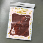 Kardin foolium, 1 tk, Blokas Rose Golden