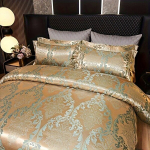satiinist voodipesukomplekt, 3 osa, 200 * 230 cm (78,74 * 90,55 colio)