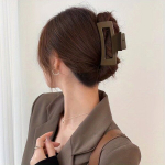 1tk Must Juukseklamber Naistele, K&otilde;rge Hobusesaba Kinnihoidja, Kavos spalva