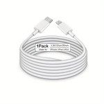 BANETY 3.05m PD Kiire Laadija & Sync USB-C-Piksel Kaabel, MFi Sile Viimistlus., 1 pakuotė - 3,3 pėdos / 1 m