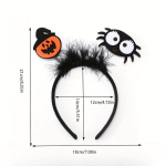 K&otilde;rvits Kummitus Halloween Sulep&auml;rg Peapael Kingitus Juukseaksessuaarid, Helovino galvos juosta D