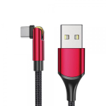 ESSAGER UNIVERSAL punane "Type-C" kaabel 100CM (KUNI 3A)