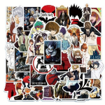 50tk Anime Death Note Kleebiste Komplekt - Ideaalne S&uuml;learvutitele ja Ruladele!