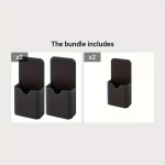 2tk Magnetiline Pliiatsihoidja Korraldaja Kodu Kontorisse, Juoda*2 2,66&euro;/vnt + Juoda-1vnt*2 1,52&euro;/vnt