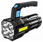 Multifunktsionaalne taskulamp Perfee, 5 x LEDid