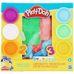 PLAY-DOH TAINAPALLIDE LOOMINGULINE KOMPLEKT 25 VORMI JA NUMBRID 6 MAS E8533 KINGITUS