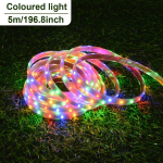 Nutikaad p&auml;ikeseenergial LED-ribatuled - 8 režiimi, automaatne sisse/v&auml;ljal&uuml;litus, ideaalne halloweeniks, j&otilde;uludeks, s&otilde;brap&auml;evaks & rohkemакс., Spalvota &scaron;viesa